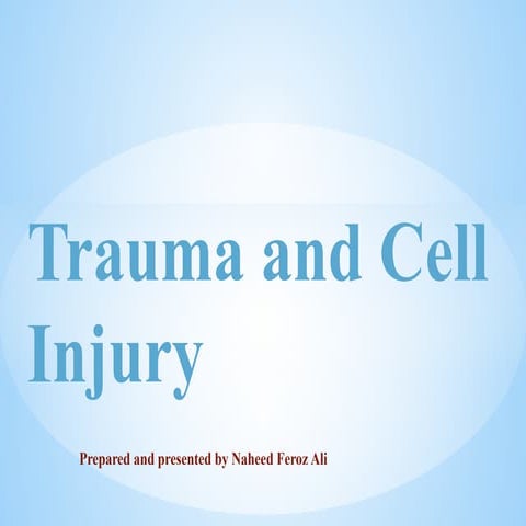 3. Cell Injury.ppt in General veterinary Pathology | PPT
