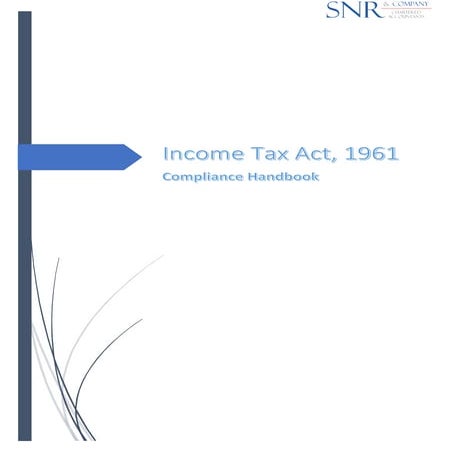 Snr income tax compliance hand book