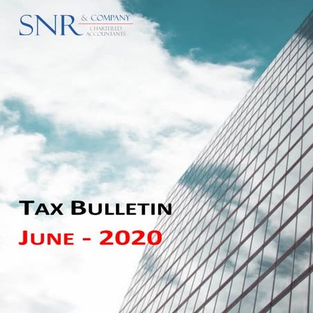 Snr tax bulletin june 20