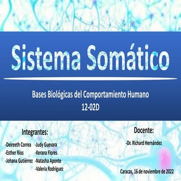 Bases biológicas del comportamiento humano | PPT