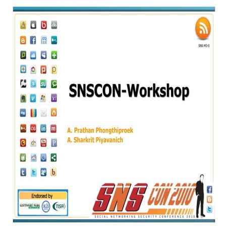Social Networking Security Workshop