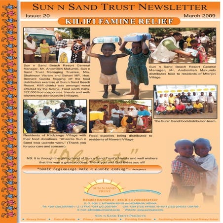 Snst newsletter 20 th edition march 2009