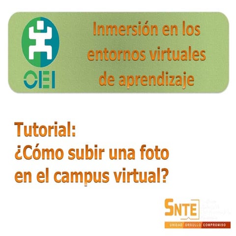 Cómo subir foto de perfil