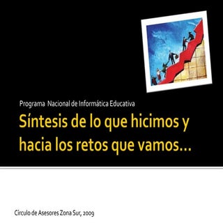 SíNtesis De Lo Que Hicimos Y Hacia ...