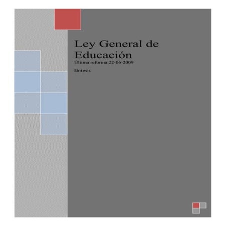 2. ley general de educación | PDF