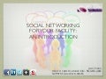 Snw    intro to social medai for your Nursing Home facility