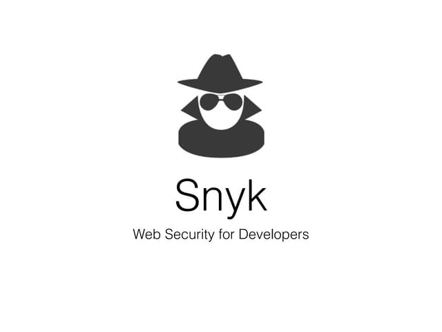 Snyk investor deck late 2015   short