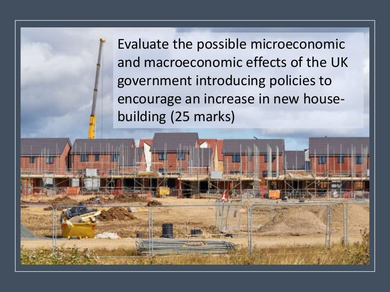 Economics of Housing Supply