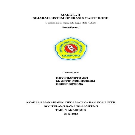 Pemrograman Mobile - (Pengantar Android) | PDF