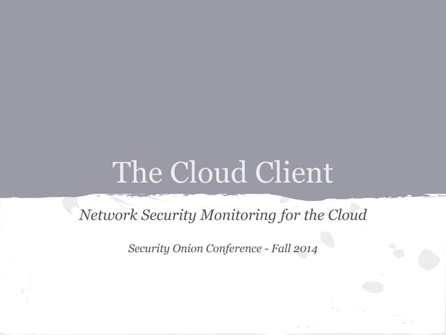2014 Security Onion Conference
