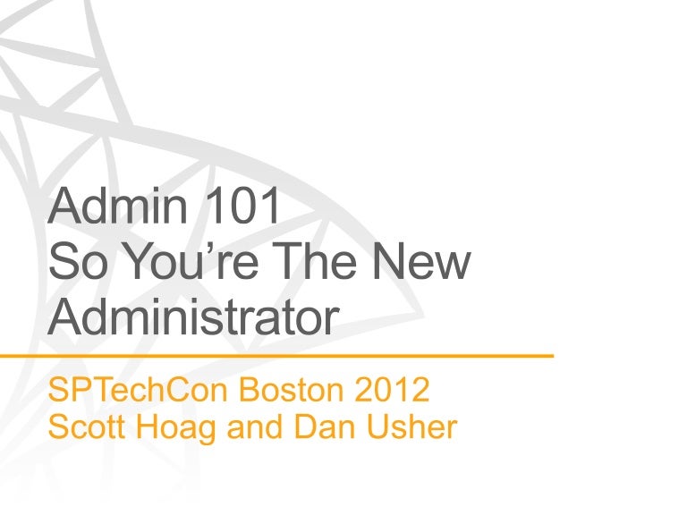 sharepoint administrator
