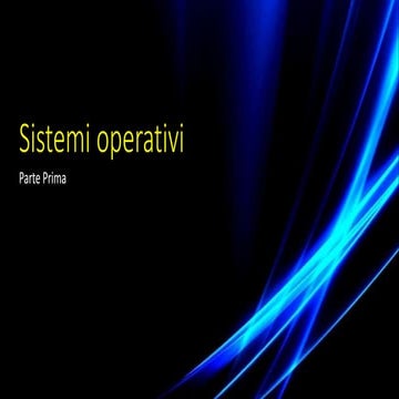Sistemi Operativi #1