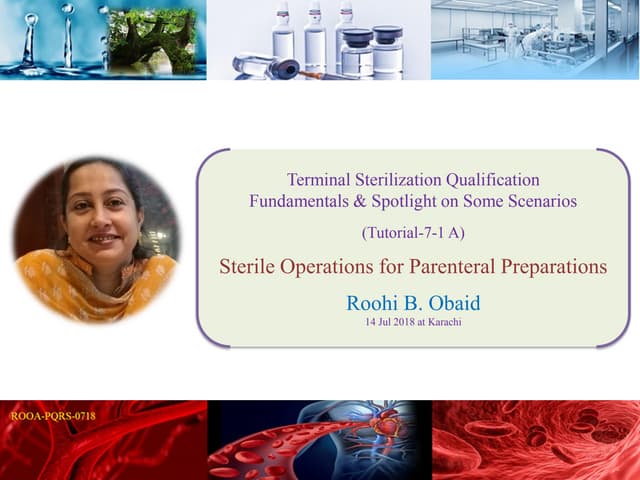 SO (7 - 2 A) Terminal Sterlization Qualifications, Fundamentals & Spotlight o...