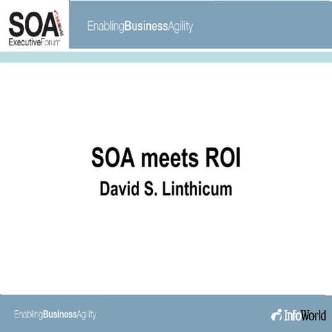 SOA PRINCIPLES :2. Service Reusability | PPTX