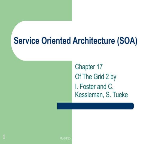 SOAApril13 architecture design in software engineering