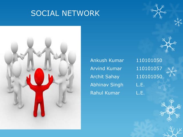 Soacial networking  3