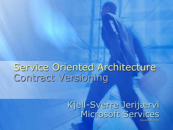 Soa Contract Versioning
