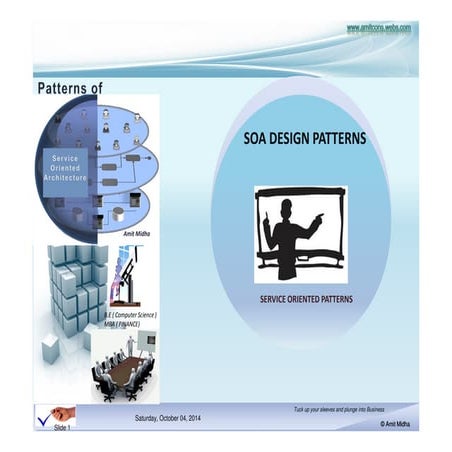 SOA DESIGN PATTERNS A COMPREHENSIVE COURSE