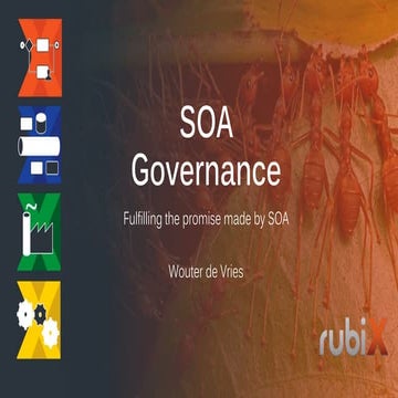 RubiX ID - SOA Governance - Wouter de Vries