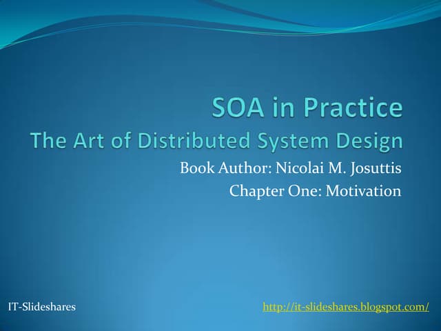 Lecture 01 - Motivation