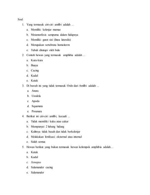 Soal essay amfibi 04 image