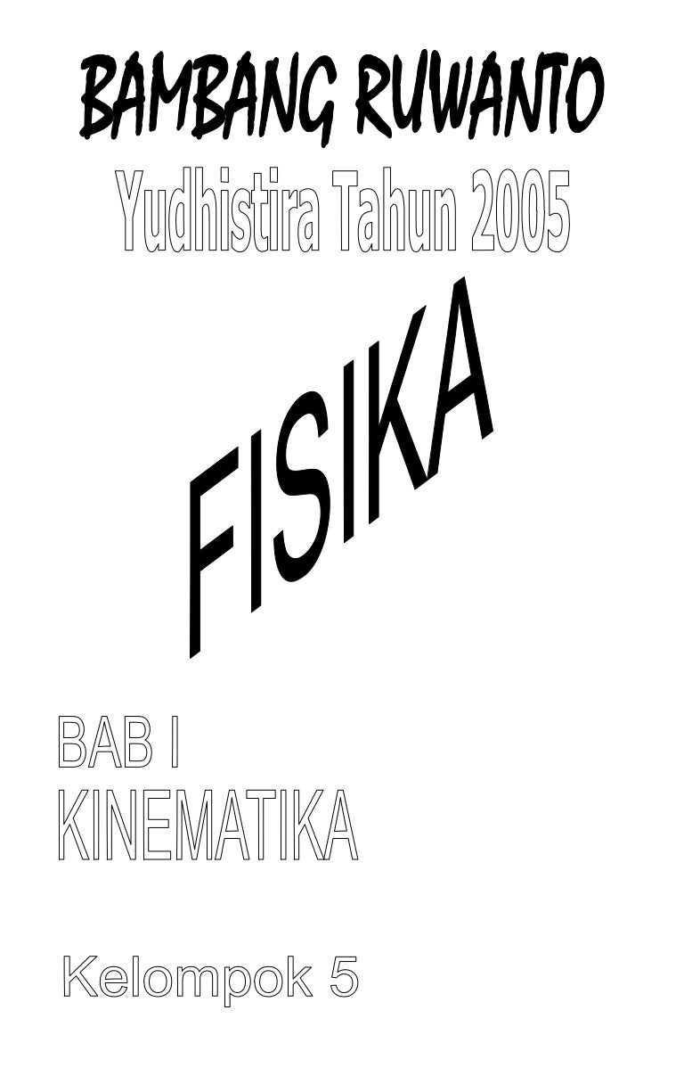 Soal2 fisika kinematika