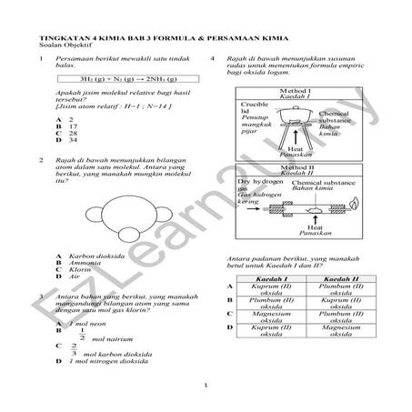 Soalan tubi-f4-kimia-bab-3-formula-persamaan-kimia