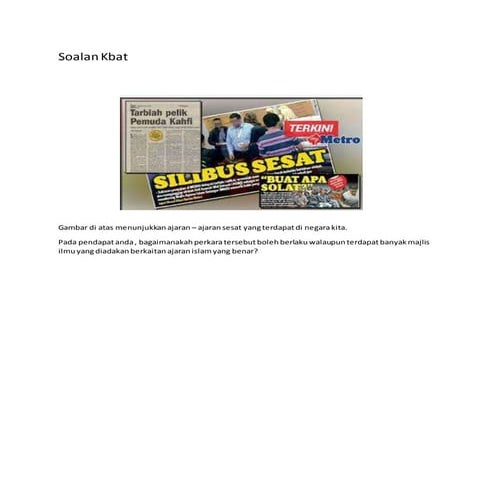 Soalan kbat