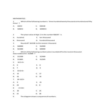 Soalan matematik t 1