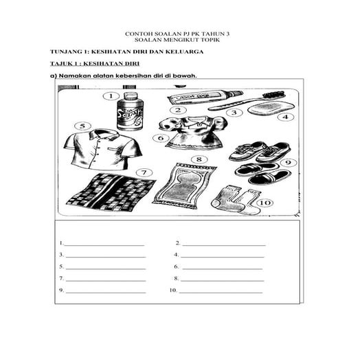 Soalan pj pk tahun 3
