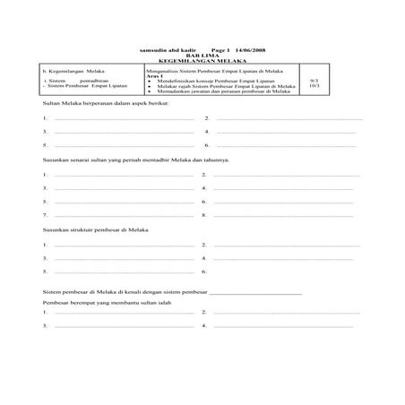 Soalan sej f1 moodle