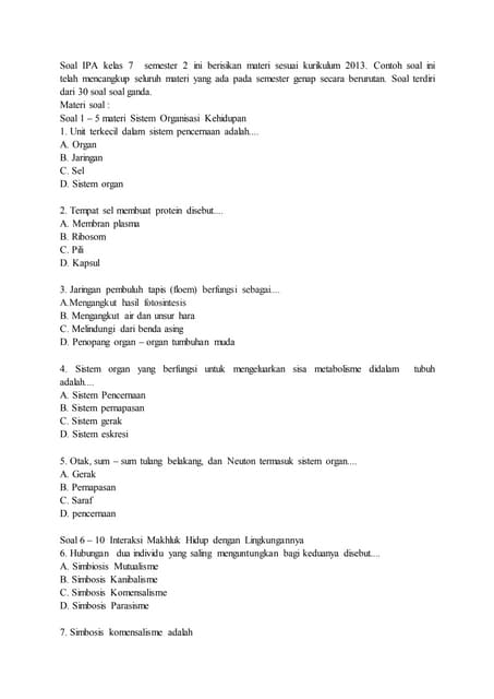 Artikel: Mengupas Tuntas 10 Soal IPA Bab 1 Kelas 7 Kurikulum 2013: Pengantar Ilmu Sains dan Metode Ilmiah Artikel: Mengupas Tuntas 10 Soal IPA Bab 1 Kelas 7 Kurikulum 2013: Pengantar Ilmu Sains dan Metode Ilmiah