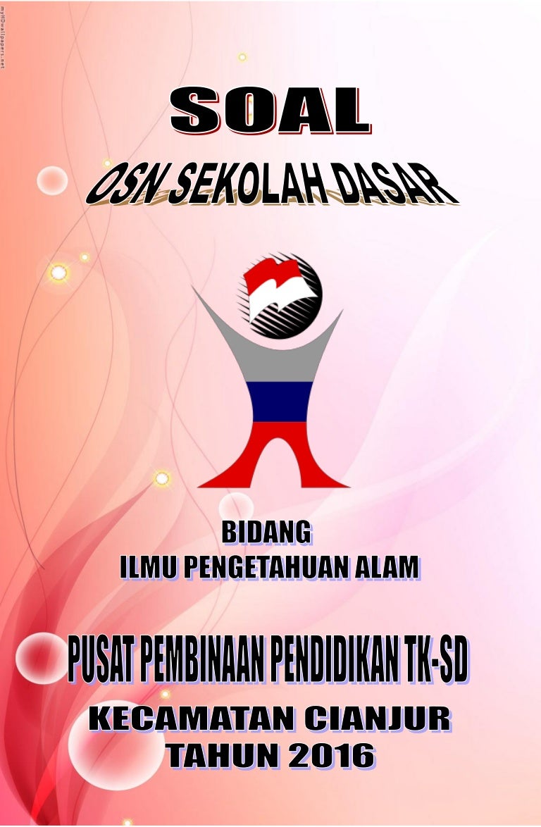 SOAL IPA SD OSN 2016