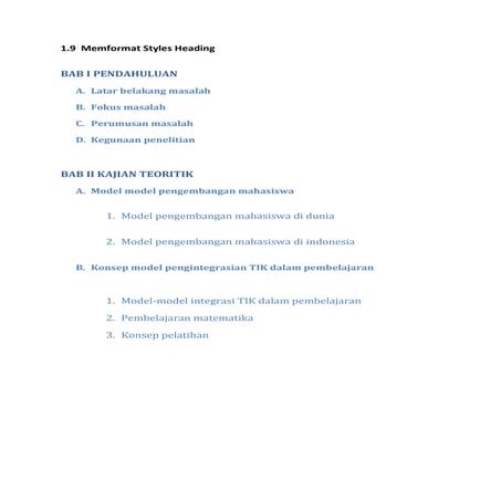 Soal latihan 2 ( ms word)