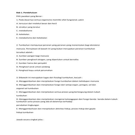 Soal Latihan Bab 1- 4 fisologi tumbuhan.pdf