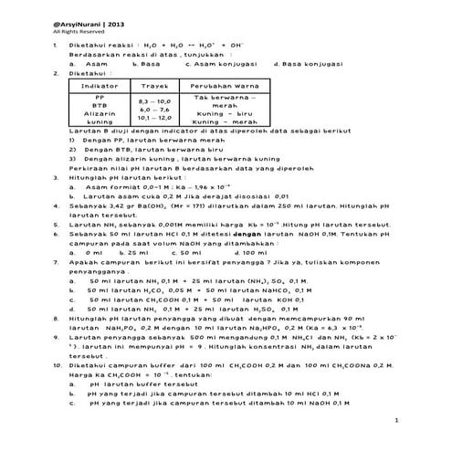 Soal latihan kelas xi semester 2 [part 3]