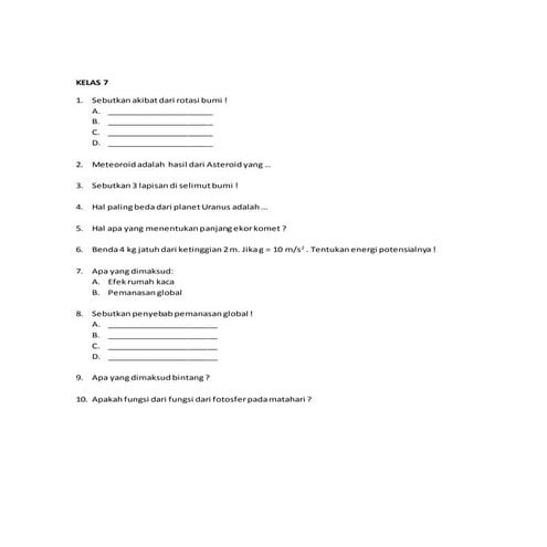 Soal lat remidi pat 2018