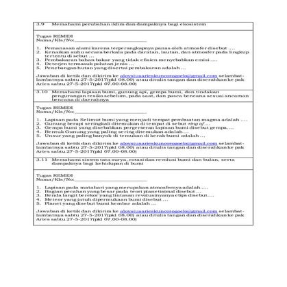 Soal remidi kd kls 7