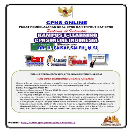 Soal tes wawasan kebangsaan (twk) cpns