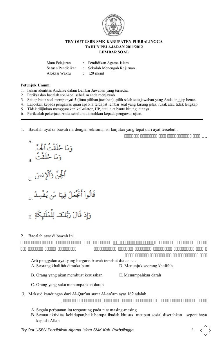 Soal bahasa inggris paket c image