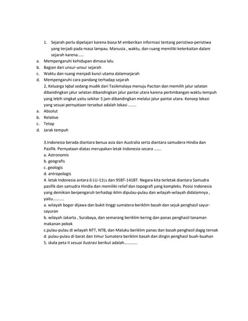 Soal Ulangan IPS Kelas 5 Semester 2: Panduan Lengkap Soal Ulangan IPS Kelas 5 Semester 2: Panduan Lengkap