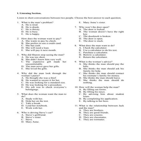 Soal ulangan semester 1 kelas 10