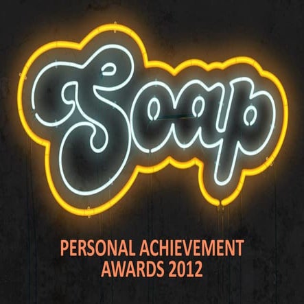 Soap Personal Achievement Awards 2012