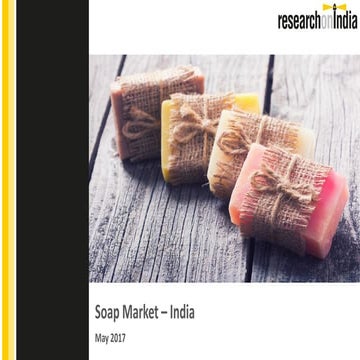 Soap market in india 2017 - Sample