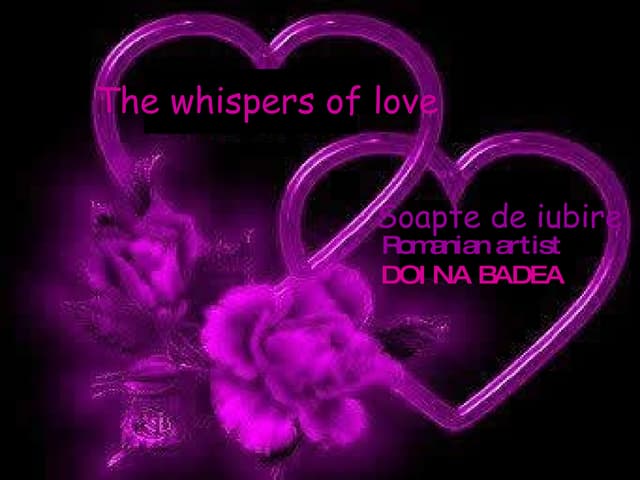 Soapte De Iubire!