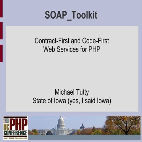 Soap Toolkit Dcphp