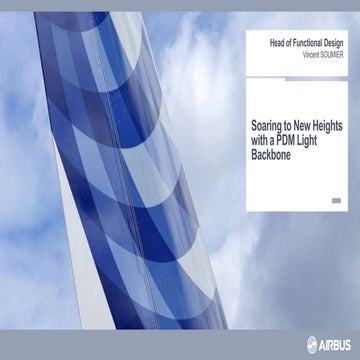 Soaring to New Heights With a PDM Light Backbone