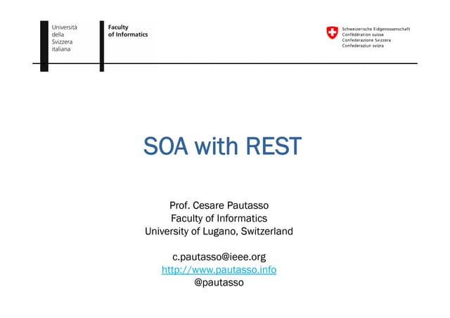 SOA with REST