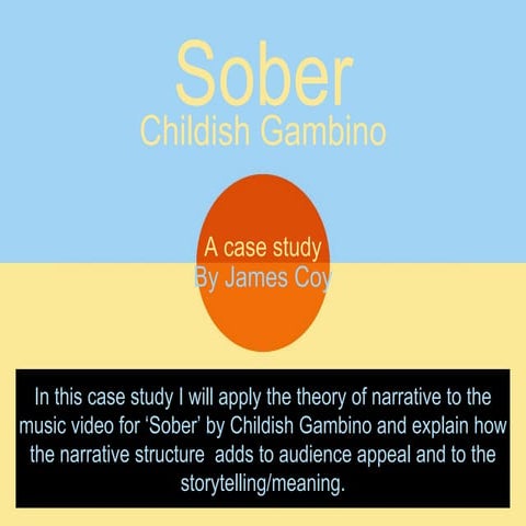 Sober narrative