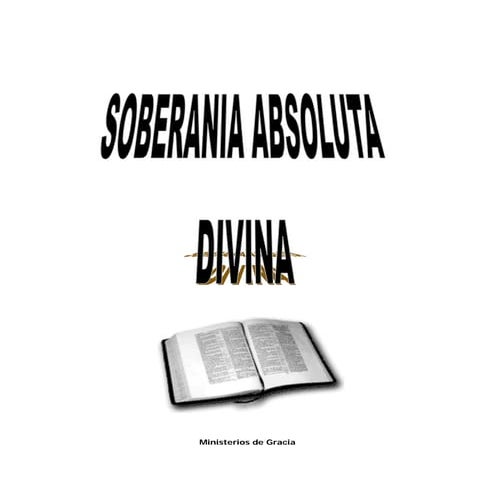 Soberanía Absoluta Divina